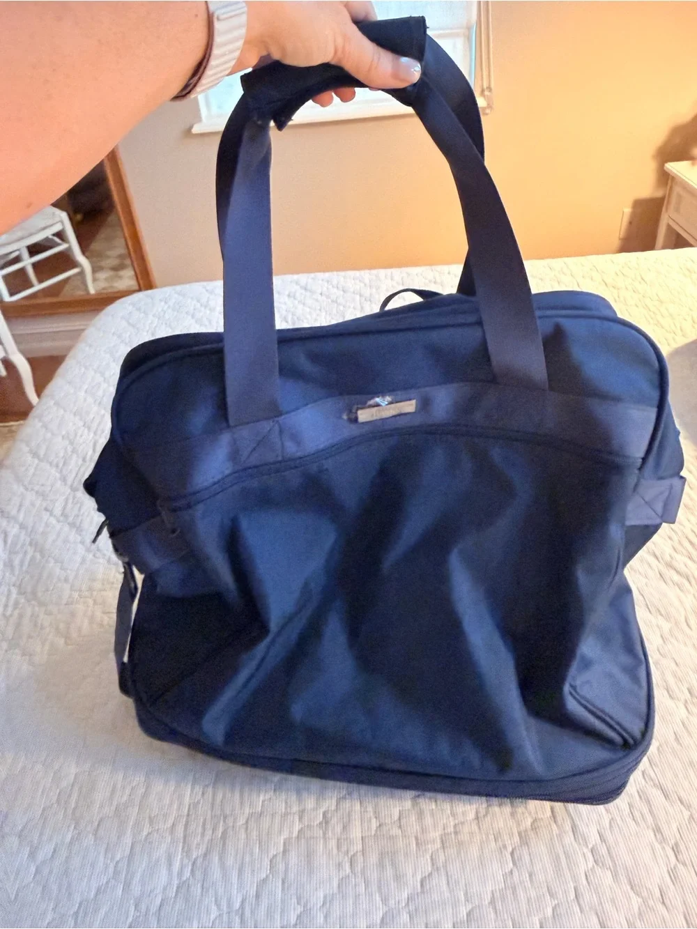Travel Duffle Bag for Men - Navy Blue